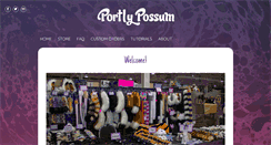 Desktop Screenshot of portlypossum.com